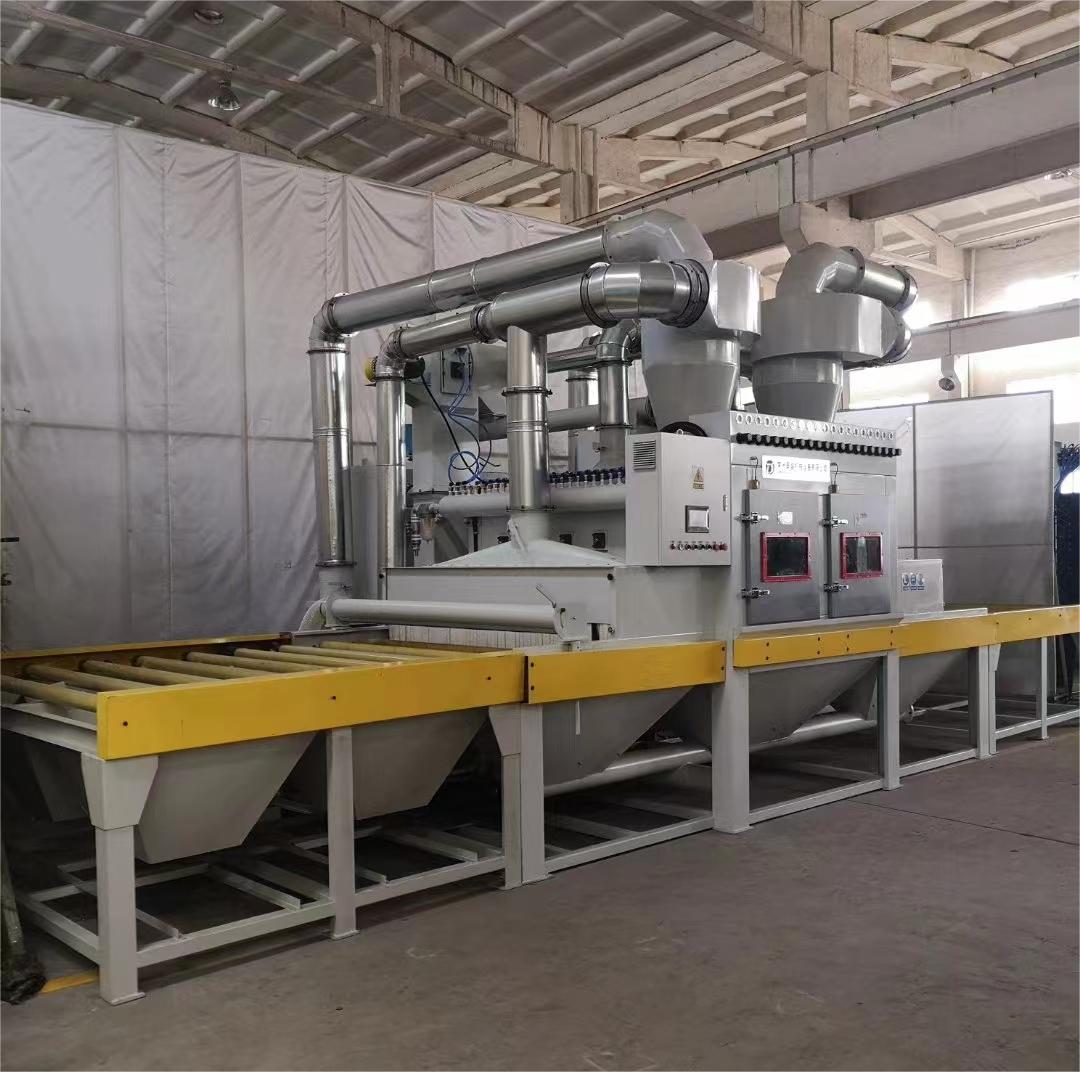 南阳抛丸机跑砂是什么原因