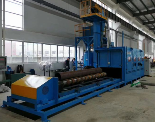 南阳喷砂机在管道除锈中的现场施工应用