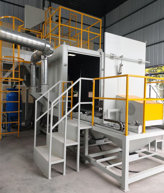 南阳全自动喷砂机 实现无人化高效生产