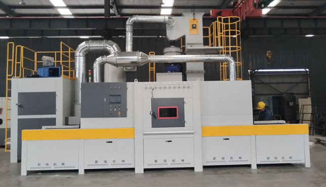 南阳输送式喷砂机 适配流水线生产需求